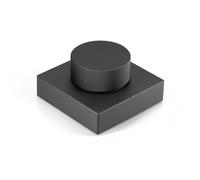 Lonrtesw Desktop Volume Knob Wired Bluetooth Dual Mode Custom Control Knob Aluminum Alloy Computer Gamer Gift A