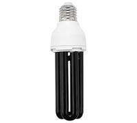 Lonrtesw E27 40W UV Ultraviolet Fluorescente Blacklight CFL LÁMpara De Bombilla 220V Forma: Vataje Recto Voltaje: 40W DC 12V