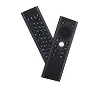Lonrtesw Mini Teclado Inalámbrico Universal de 2,4 GHz con Bluetooth para TV, Recargable, con Ratón de Aire e Infrarrojos, de Aleación de Aluminio.