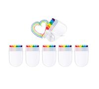 Lonrtesw Pintura de Arcoíris, Kit de Pintura Corporal para Cara de Orgullo, Barra de Maquillaje de Arcoíris para Celebraciones, Suministros de Maquillaje para Cumpleaños y Cosplay A