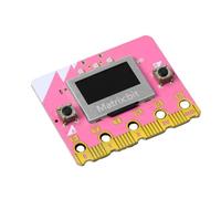 Lonrtesw Placa de Desarrollo Matrix: bit ESP32 OLED de 0,96 Pulgadas, 2,4 G, Radio, WiFi, Bluetooth, BLE, Programación Gráfica en C++, Python y Mind+.