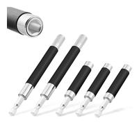 Lonrtesw Portabrocas de 3,1/4,7 Pulgadas, 5 Extensiones de Broca, Portabrocas Magnético Hexagonal de 1/4 Pulgadas, Portabrocas de Extensión de Carbono