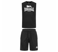 Lonsdale ALLANTON Track Suit, Blanco/Negro, M para Hombre