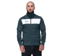 Lonsdale Alnwick - Chaqueta de chándal para hombre (ajuste estrecho, 3XL), color verde y blanco