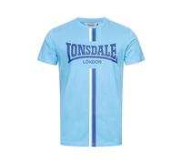 Lonsdale Altandhu Camiseta DE Ocio, Azul, Azul Marino Y Blanco, S para Hombre