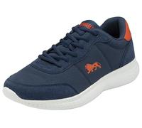 Lonsdale Antonio, Zapatillas para Correr de Carretera Hombre, Azul Marino/Naranja, 46.5 EU