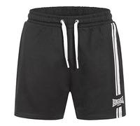 Lonsdale Ardcharnich Pantalones Cortos, Blanco/Negro, S para Hombre