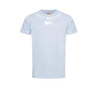 Lonsdale Ardullie Camiseta DE Ocio, Azul/Beige, M para Hombre 117379