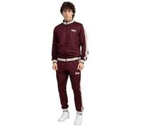 Lonsdale Ashwell Track Suit Chándal, Oxblood, XL