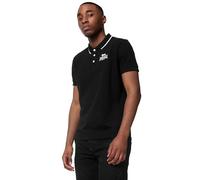 Lonsdale Ballygalley Polo, Blanco/Negro, S para Hombre