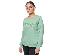 Lonsdale BALLYHIP Sudadera, Verde/Mostaza, S para Mujer