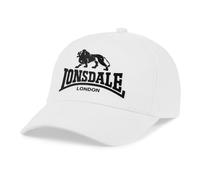 Lonsdale BECKBURY Gorra, Negro/Blanco, Talla única para Hombre