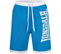 LONSDALE Bermudas 'Clennell' azul / blanco S azul / blanco