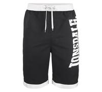Lonsdale London Clennel Hombre Bañador Negro XL 100% poliéster