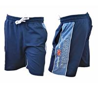 Lonsdale Bermudas de hombre Short - Pantalón corto de algodón para hombre, 25084 Navy, L