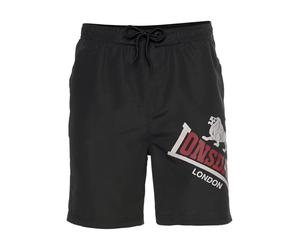 LONSDALE Bermudas gris claro / rojo oscuro / negro XXXL gris claro / rojo oscuro / negro