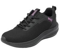 Lonsdale Bowside, Zapatillas Mujer, Negro Negro Rosa, 36 EU