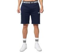Lonsdale Bray Pantalones Cortos, Azul Marino, Blanco, M para Hombre, 117477