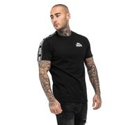 Lonsdale Brindister T-Shrit, Blanco/Negro, M para Hombre