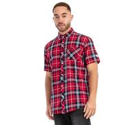 Lonsdale Brixworth - Camiseta de manga corta para hombre, rojo, azul marino y blanco, XXXL