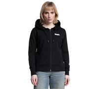 LONSDALE Sudadera con cremallera 'CALDER VALE' negro / blanco L EUR