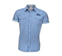 LONSDALE Camisa azul / blanco S EUR