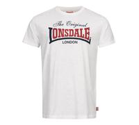 LONSDALE Camiseta 'Aldingham' navy / rojo / blanco 5XL EUR