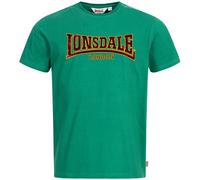 LONSDALE Camiseta amarillo / verde / rojo oscuro XXL EUR