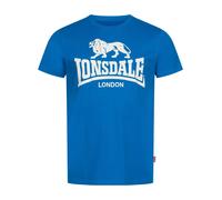 Lonsdale Logo Top Deportivo para Hombre, Azul Real y Blanco, 4XL