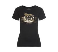 LONSDALE Camiseta 'Bantry' oro / negro XXL oro / negro