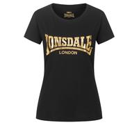 LONSDALE Camiseta 'CARTMEL' oro / negro S oro / negro