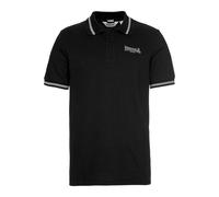 LONSDALE Camiseta 'Causton' negro / blanco XL negro / blanco
