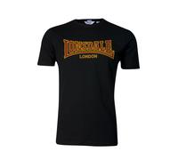 LONSDALE Camiseta 'Classic' amarillo / rojo oscuro / negro XXL EUR