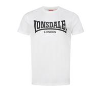 LONSDALE Camiseta 'Fulwood' negro / blanco XXXL negro / blanco