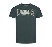 Lonsdale Camiseta Hombre, Talla Normal, FULWOOD, Verde/Verde, 3XL