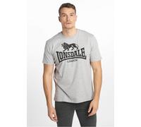 LONSDALE Camiseta gris / negro XXL gris / negro