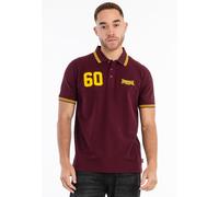 LONSDALE Camiseta 'Hellister' amarillo / rojo vino XXXL amarillo / rojo vino