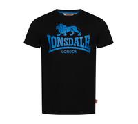 LONSDALE Camiseta 'Henconner' azul / negro XXL azul / negro