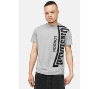 LONSDALE Camiseta 'Holyrood' gris moteado / negro XXL gris moteado / negro