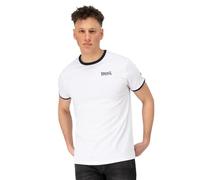 LONSDALE Camiseta 'Trelill' azul oscuro / blanco XXL azul oscuro / blanco