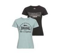 LONSDALE Camiseta jade / negro / blanco XXL EUR