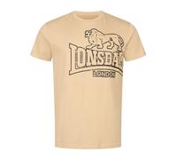 LONSDALE Camiseta 'Langsett' arena / negro S arena / negro