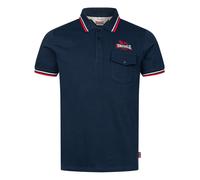 LONSDALE Camiseta 'Lynton' beige claro / marino / rojo / blanco L EUR