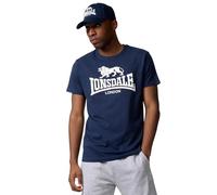 Lonsdale Camiseta para Hombre de Corte Normal ST.ERNEY, Azul Marino, 5XL, Azul Marino, 5XL