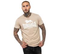 Lonsdale Camiseta para Hombre de St. Erney, Beige, 3XL