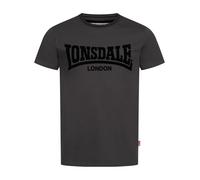 LONSDALE Camiseta 'POTTERNEWTON' antracita / negro S EUR
