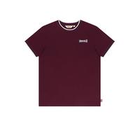 LONSDALE Camiseta 'Quin' navy / burdeos / blanco M EUR