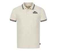 LONSDALE Camiseta 'Rhodes' beige claro / negro XL beige claro / negro