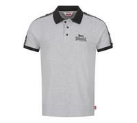 Lonsdale Setter Polo, Marl Grey/Black/White, XL para Hombre