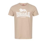 LONSDALE Camiseta 'St. Erney' arena / blanco 4XL arena / blanco